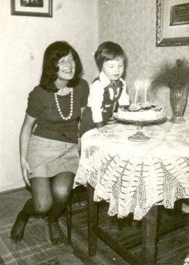 Anne ve çocuğu.