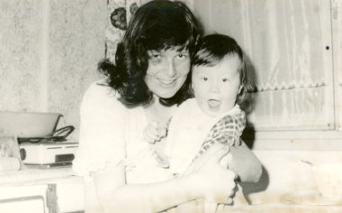 Anne ve çocuğu.
