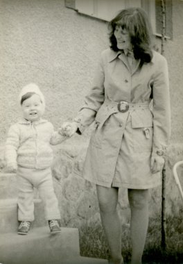 Anne ve çocuğu.