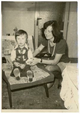 Anne ve çocuğu.