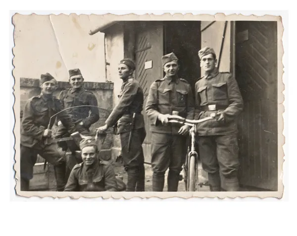 Mooie tegelsoldaten — Stockfoto