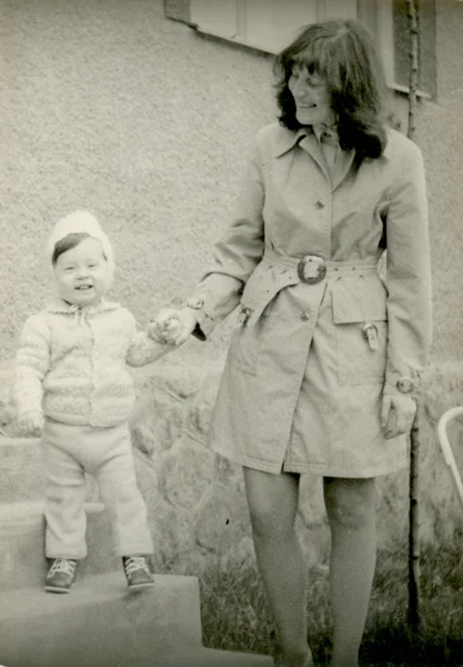 Mãe e seu filho — Fotografia de Stock