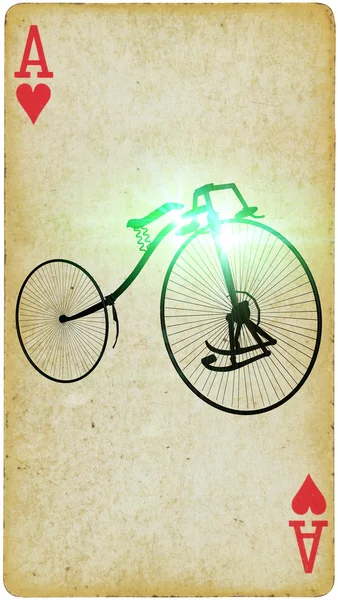 Vecchia bicicletta — Foto Stock