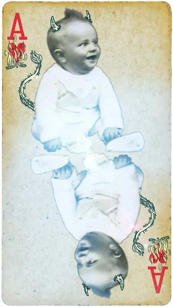 Bebek, küçük şeytan — Stok fotoğraf