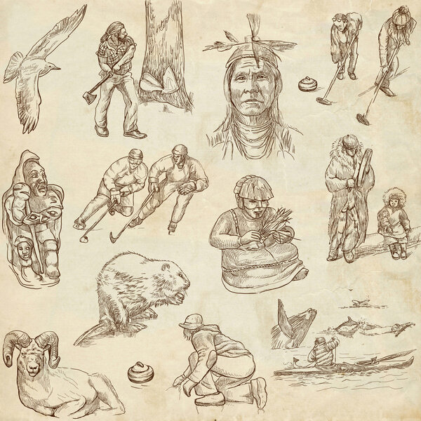 Канада 2 - старая бумага
