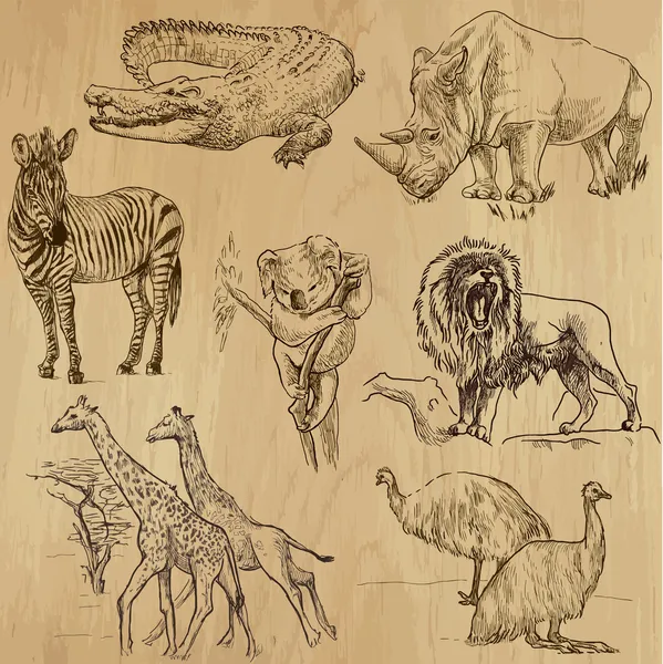 Animales — Archivo Imágenes Vectoriales