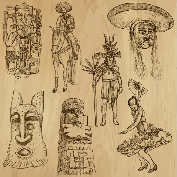 Мексика - 1 — стоковый вектор