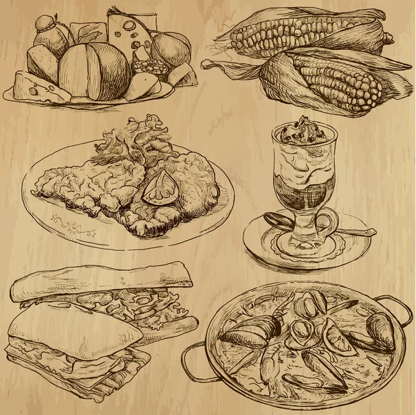 Nourriture et boissons - III — Image vectorielle