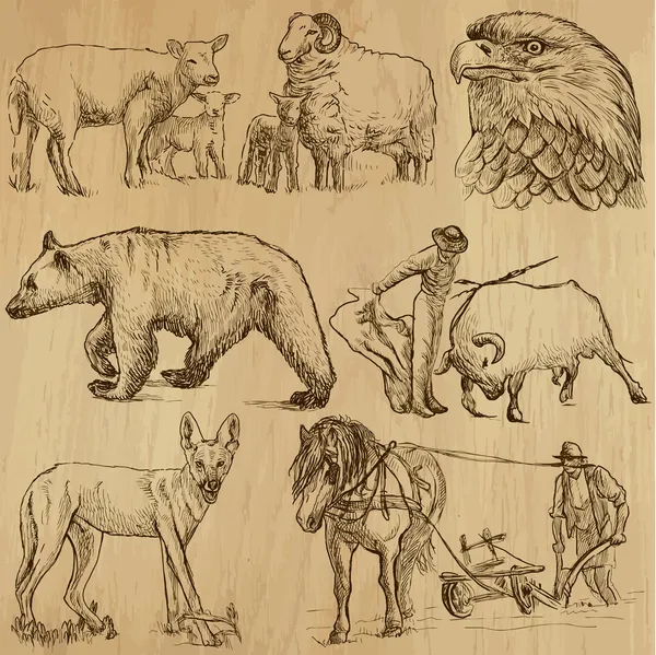 Animales — Archivo Imágenes Vectoriales