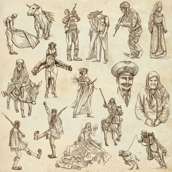 1 067 Spain Hand Drawn Stock Photos Images Download Spain Hand Drawn Pictures On Depositphotos