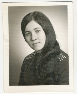 genç kadın, portre