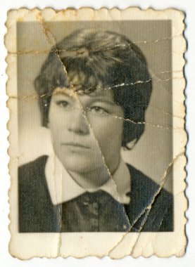 genç kadın, portre