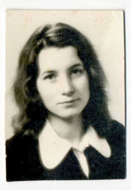 Genç kadın.
