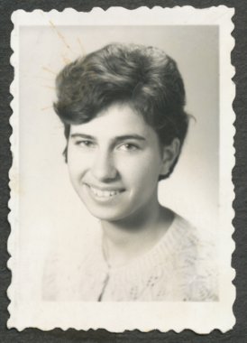 genç kadın, portre