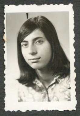 genç kadın, portre