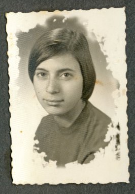 genç kadın, portre