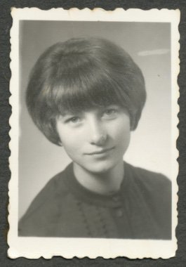 genç kadın, portre