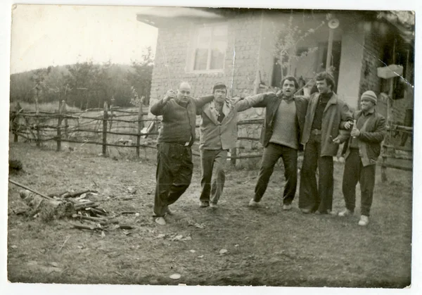 Uomini che ballano — Foto Stock