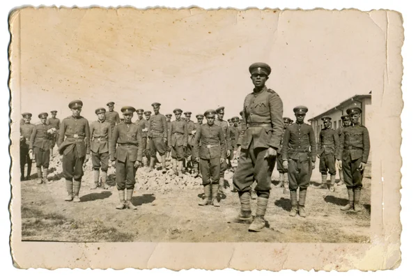 Group of soldiers — Stock Photo, Image