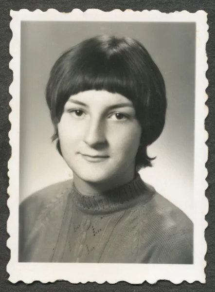 Mulher jovem, retrato — Fotografia de Stock