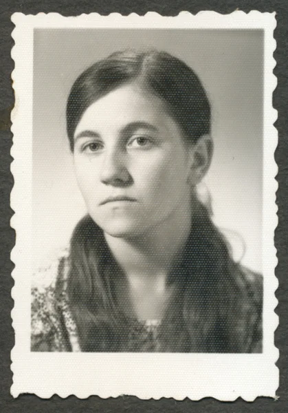 Ung kvinna, porträtt — Stockfoto