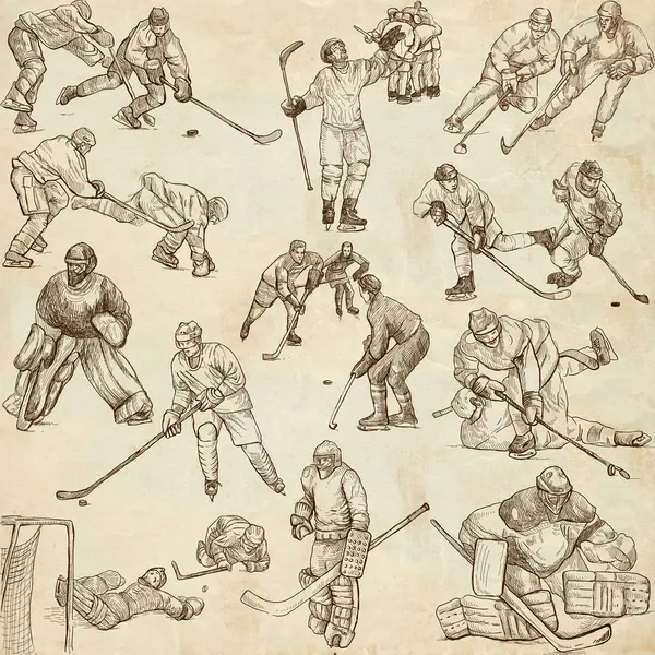 Hokej na lodzie — Zdjęcie stockowe