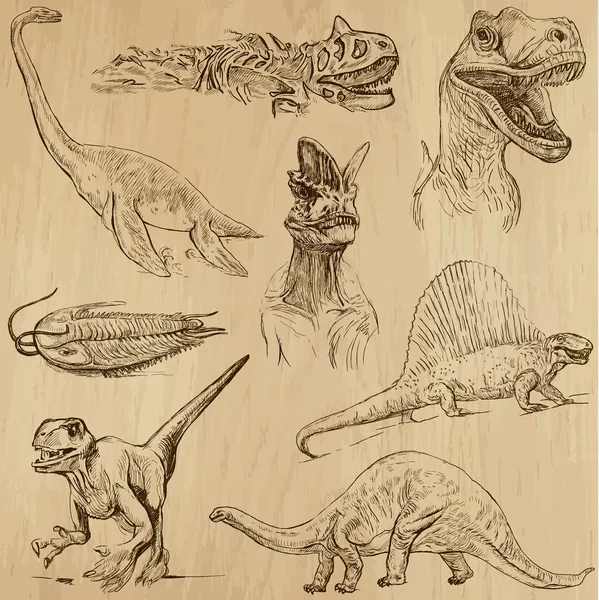 Dinosaurier — Stock vektor