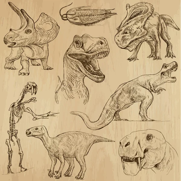 Dinosaurier — Stock vektor