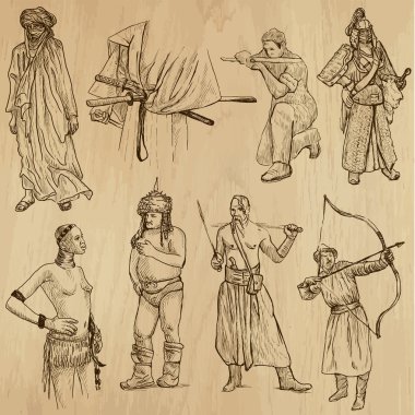 savaşçılar, asker ve kahramanlar