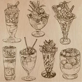 Candy and Sweets - Collection of hand drawn illustrations