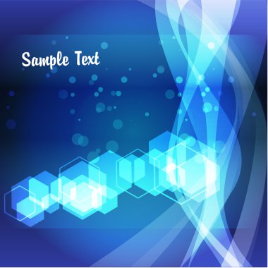 Geometrik şekil parlak dalga arka plan.