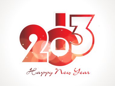 New year greeting card, eps10