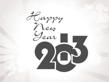 Yeni yıl 2013 tasarım / tebrik kartı, vektör eps10