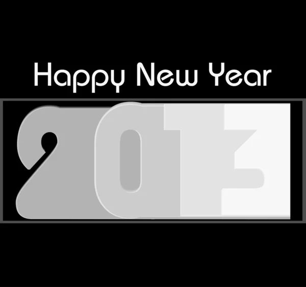 Nuevo año 2013 diseño / tarjeta de felicitación, vector eps10 — Archivo Imágenes Vectoriales