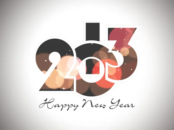 Nieuwe jaar 2013 ontwerp / greeting card, vector eps10 — Stockvector