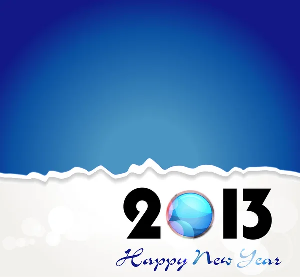 Nieuwe jaar 2013 ontwerp / greeting card, vector eps10 Rechtenvrije Stockvectors