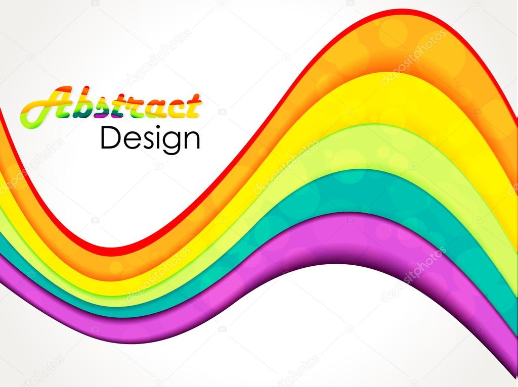 Technology web wave background/banner. vector