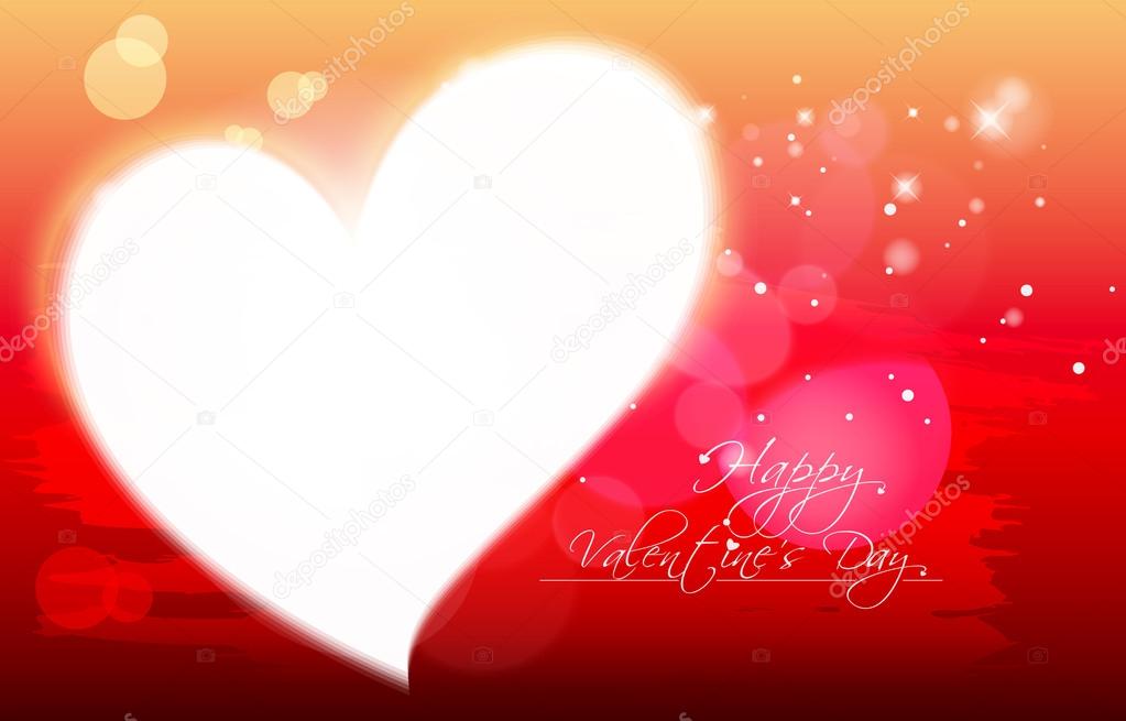 Abstract valentines day background with hearts, eps10