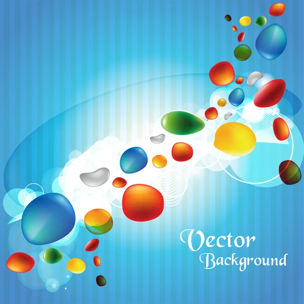 Abstract beautiful background with many brightness. Fantastic vector design. — Stock Vector