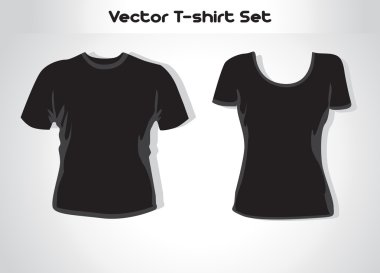 vektör çizim. t-shirt tasarım şablonu