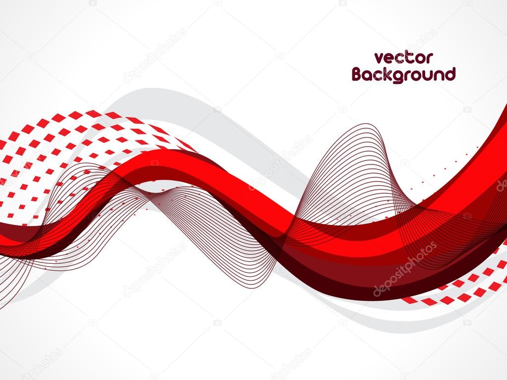 Abstract wave background composition Can be used for flyers and