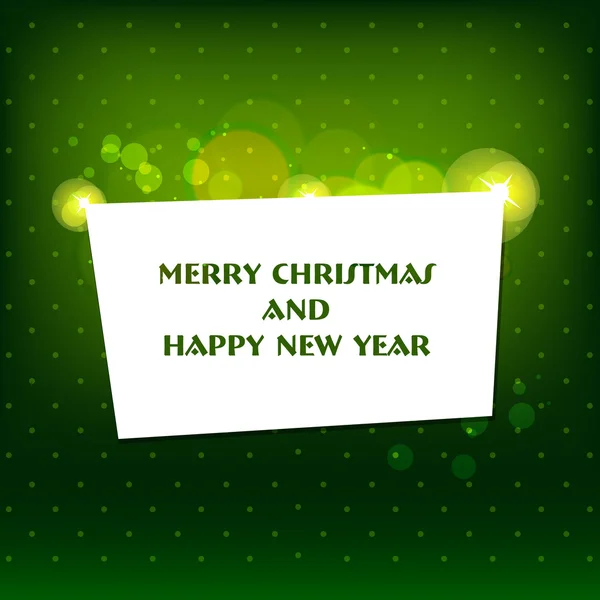 Vector Feliz Natal e design de cartão de Feliz Ano Novo . — Vetor de Stock
