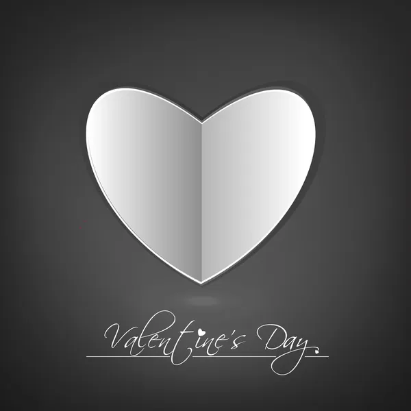 Resumen Corazón Vector para el Día de San Valentín Fondo — Vector de stock