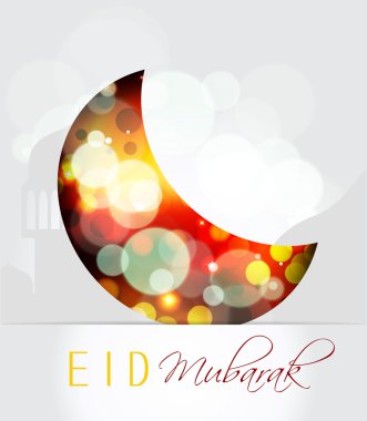 Müslüman toplum şenlik, sanatsal dini renkli arka plan