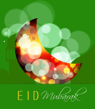 Müslüman toplum şenlik, sanatsal dini renkli arka plan