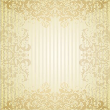 Vintage çerçeve ve kağıt, grungy tasarımı