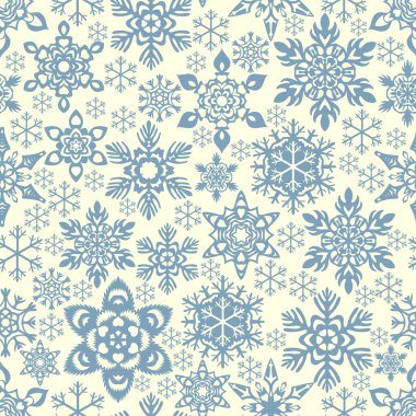 kesintisiz kar taneleri arka plan