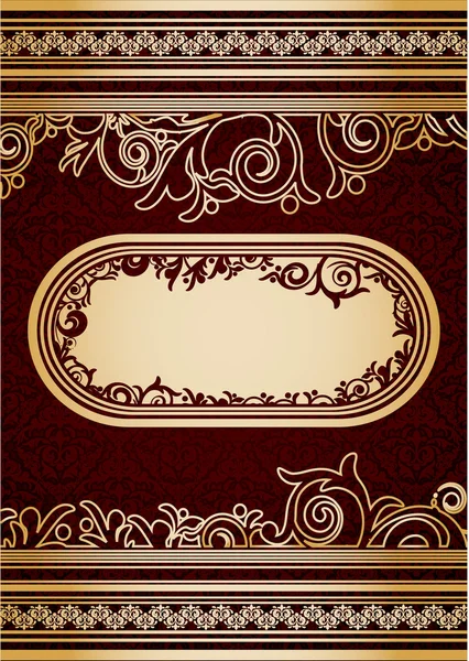 Papel ornamentado — Vetor de Stock