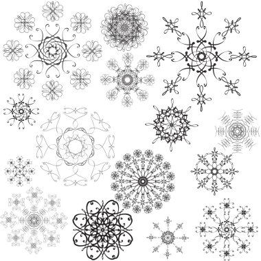 Ajur kar taneleri kümesi