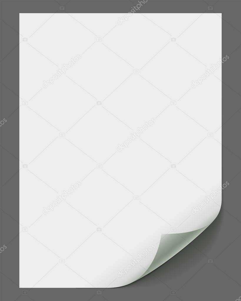 Empty vector paper sheet